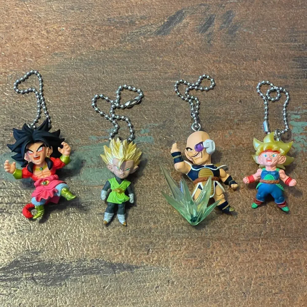 Dragon Ball Z UDM Gashapon Ultimate Deformed Mascot Burst 13 - Set of 4
